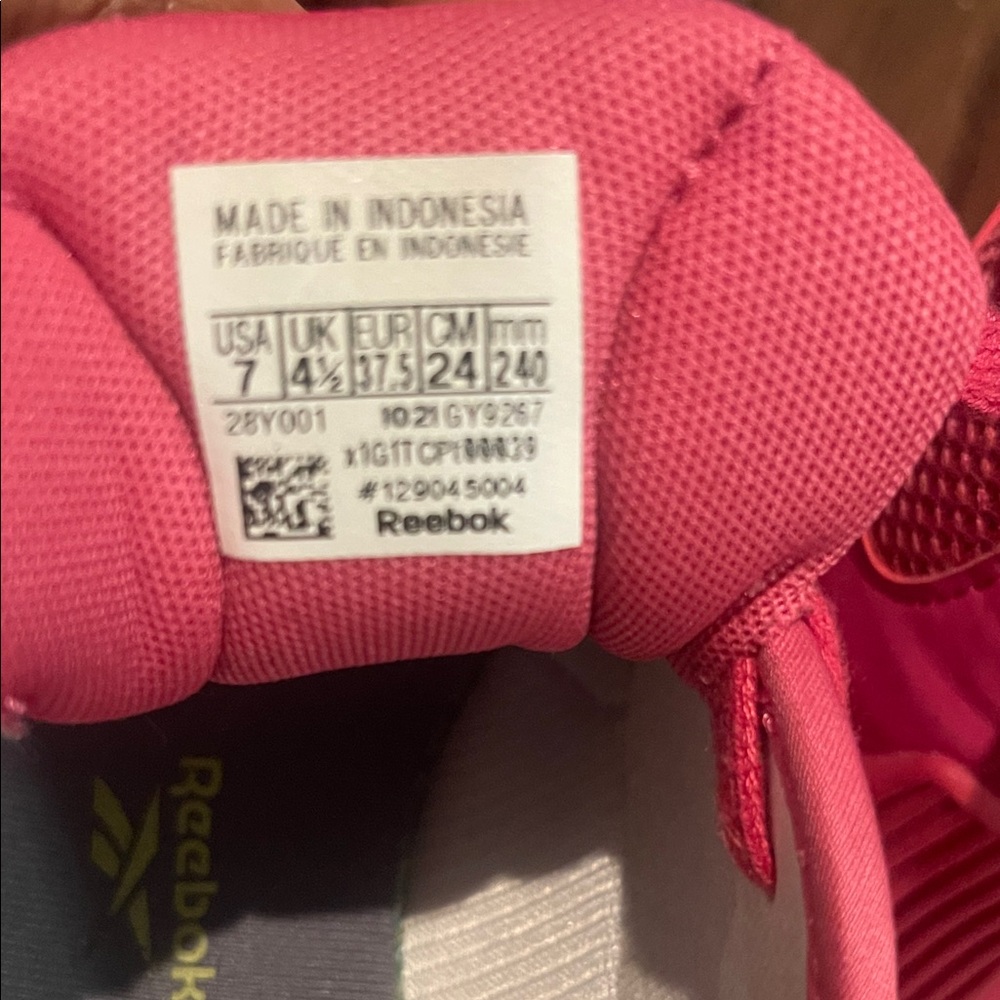 Vibrant Pink Sneakers - Picture 7 of 7